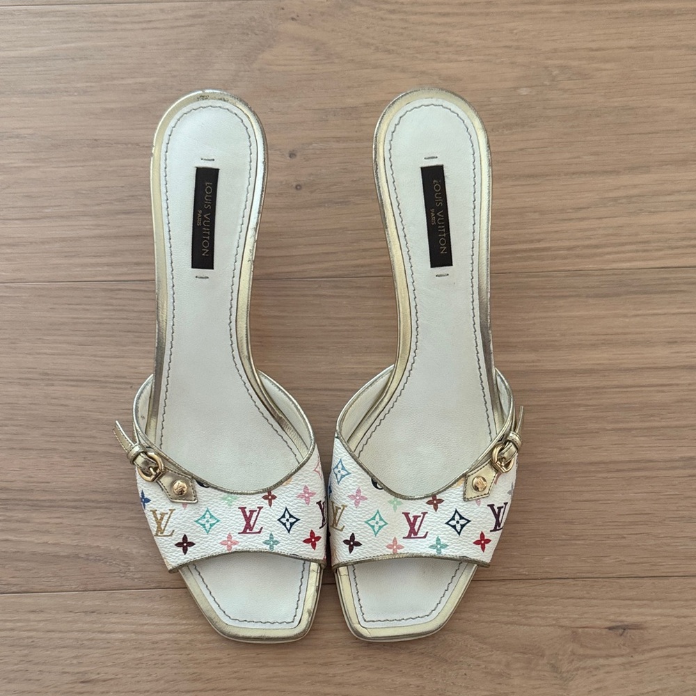 Louis Vuitton Murakami Mule Sandals